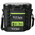 thumbnail image 1 of Titan by Arctic Zone 36 Can, 24 Quart Welded Soft Cooler with Waterproof Exterior & Leak Proof Latch, Black, 1 of 14