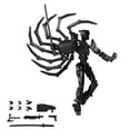 thumbnail image 1 of Titan13 Action Figure, 3d Printed Multi-Jointed Movable Action Figures, Dummy Robot 13 Figure Creative Gifts for Adults,Creative Assembly And Decompression Toys Black, 1 of 2