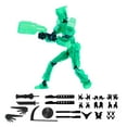 thumbnail image 1 of Titan13 Action Figure, 3d Printed Multi-Jointed, Titan 13 Action Figures, Desktop Decorations for Game Lovers Toys,Creative Assembly And Decompression Toys Green, 1 of 2