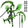 thumbnail image 1 of Titan13 Action Figure, 3d Printed T13 Multi-Jointed Movable Robot, Suitable for Collectors, Desktop Decoration,Creative Assembly And Decompression Toys Green, 1 of 3