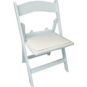 TitanPRO™ Kid's White Resin Folding Chair - 5 Pack