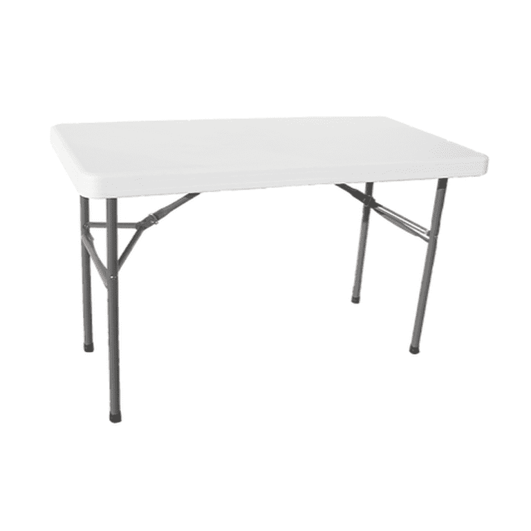 TitanPRO™ Plastic Folding Table 48'' x 30'' - Walmart.com