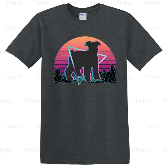 TitanX91 83 Schnauzer Retro Sweatshirt Style, Vintage Dog Breed Pet Lover Inspired Design T-Shirt, for Unisex, up to size 5XL.