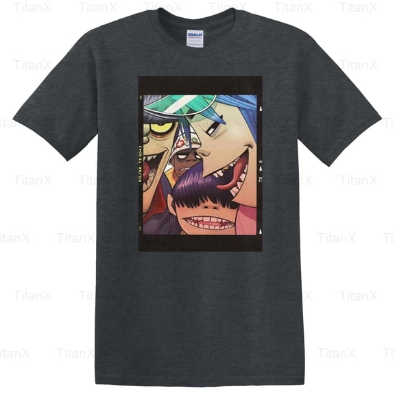 TitanX91 Abstract Retro People Silhouette Graphic, Vintage Inspired Community Crowd Art T-Shirt, for Unisex, up to size 5XL.