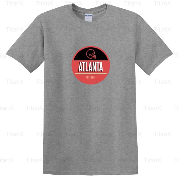 TitanX91 Atlanta Retro Football Fan Graphic, Vintage Falcons Inspired Team Pride Design T-Shirt, for Unisex, up to size 5XL.