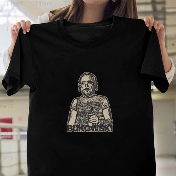 TitanX91 Barfly Movie Vintage Style Graphic, Retro Charles Bukowski Inspired Design T-Shirt, for Unisex, up to size 5XL.