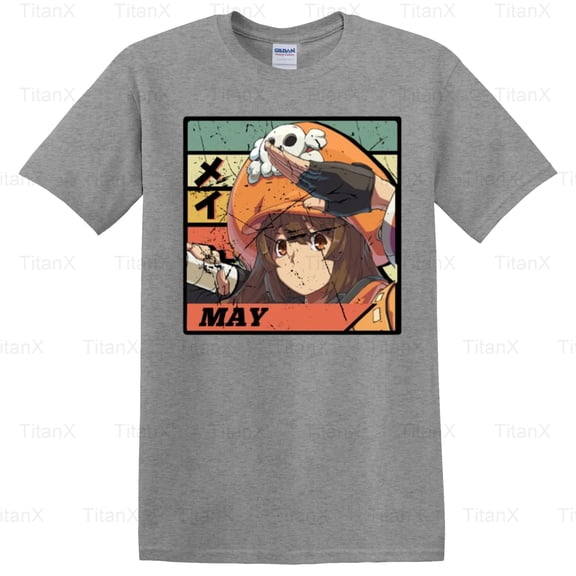 TitanX92 Classic May Vintage Style Text Graphic, Retro Birth Month Inspired Design Art T-Shirt, for Unisex, up to size 5XL.