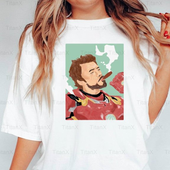 TitanX92 Classic Retro Downey Jr Music Style Graphic, Vintage Inspired Actor Sound Design T-Shirt, for Unisex, up to size 5XL.
