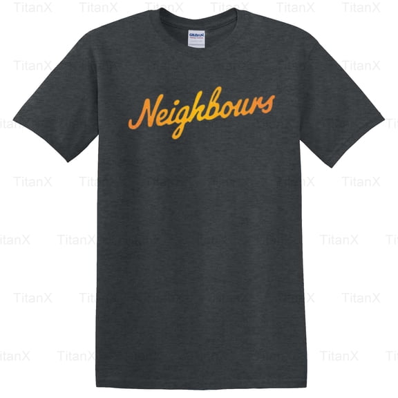 TitanX92 Classic Retro Neighbours TV Show Graphic, Vintage Australian Soap Opera Fan T-Shirt, for Unisex, up to size 5XL.