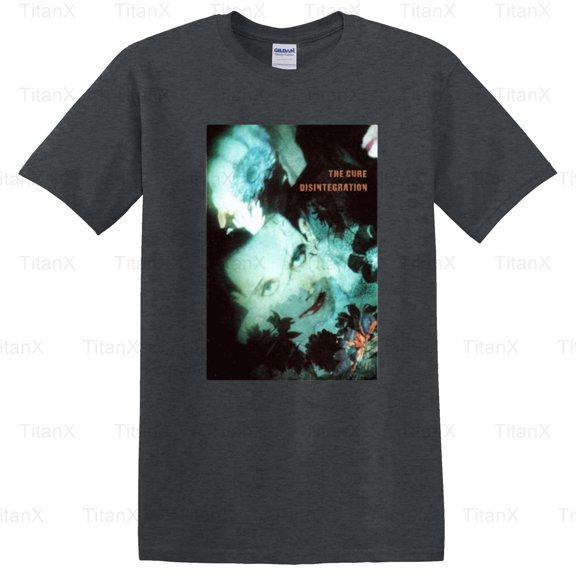TitanX93 Classic Vintage The Cure Disintegrate Album Graphic Art, Retro Rock Inspired T-Shirt, for Unisex, up to size 5XL.