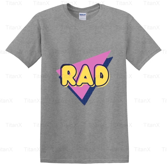 TitanX96 Radical Retro Yellow Style Graphic Design Art, Vintage 80s Inspired Bright Look T-Shirt, for Unisex, up to size 5XL.