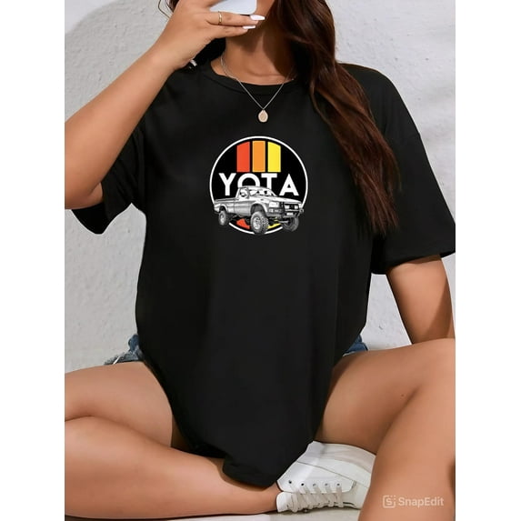 TitanX97 Retro Yota Toyota Truck Graphic Vintage Off Road Vehicle Art T-Shirt V41141, for men & women, up to size 5XL