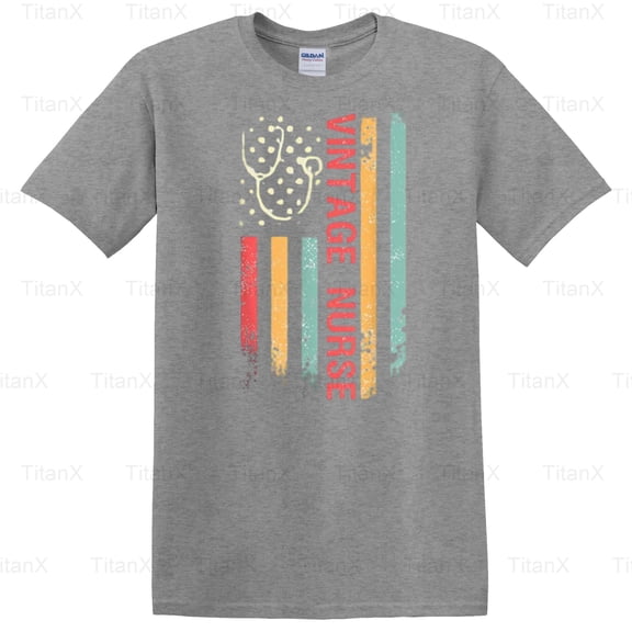 TitanX99 Vintage Nurse Definition Graphic Style, Retro Medical Profession Inspired T-Shirt, for Unisex, up to size 5XL.