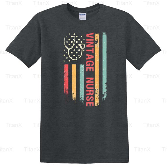 TitanX99 Vintage Nurse Definition Graphic Style, Retro Medical Profession Inspired T-Shirt, for Unisex, up to size 5XL.