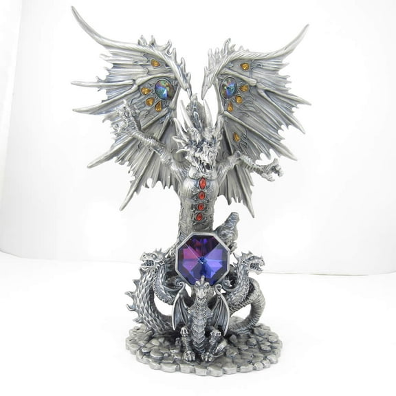 Titananos Pewter Dragon Myth and Magic Collectible FigurineTudor Mint