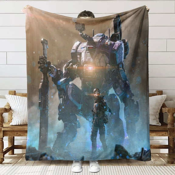 Titanfall Throw Blanket Gifts for Fans Lover Girls Boys Women Present Hoodie Him Bed 60"x80"