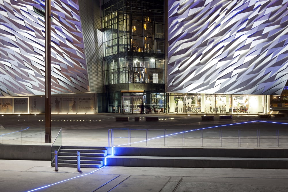 Titanic Belfast Belfast County Antrim Northern Ireland Canvas Art - Panoramic Images (36 x 12)