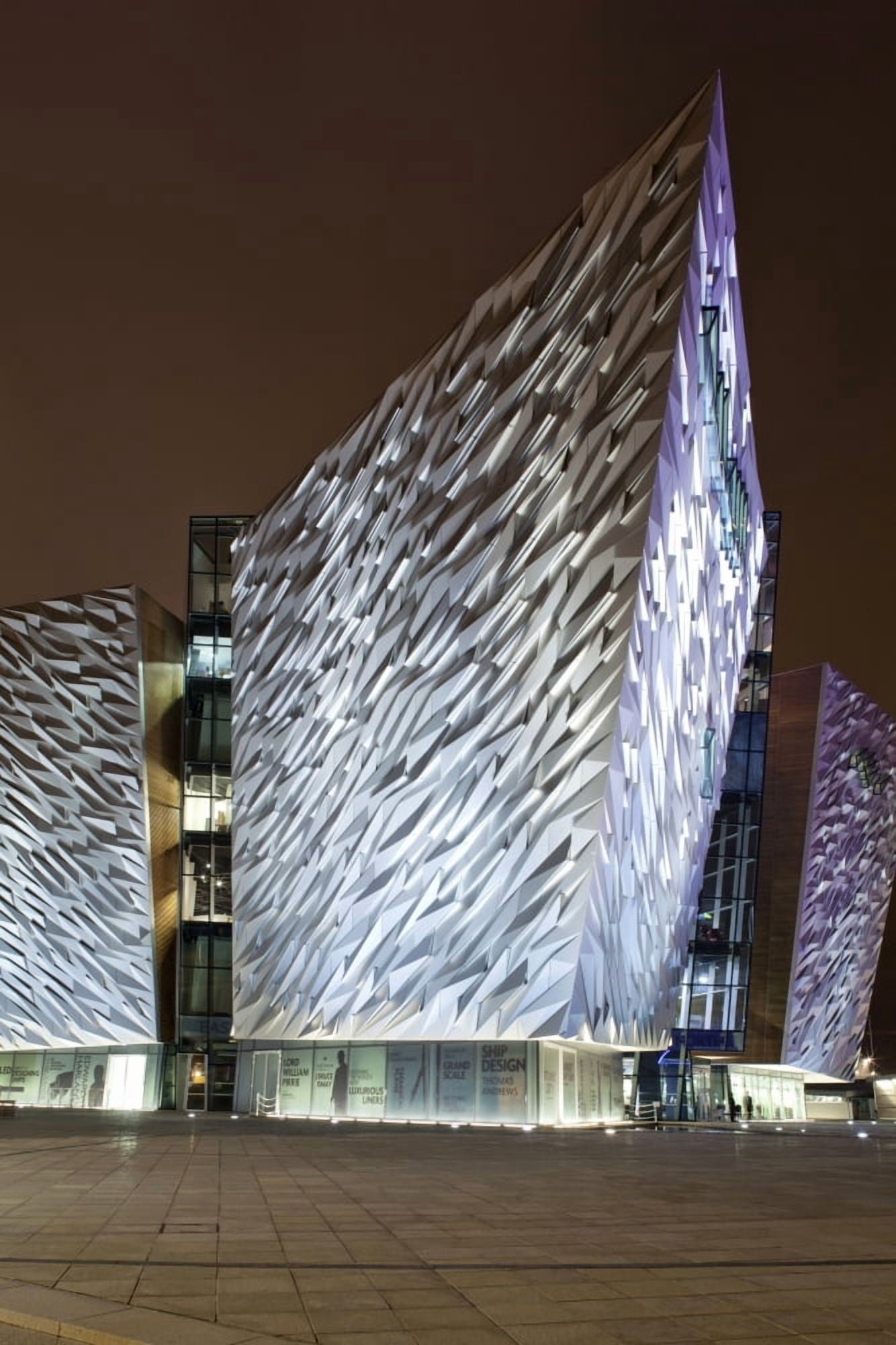 Titanic Belfast and Olympic Slipways Belfast County Antrim Northern Ireland Canvas Art - Panoramic Images (36 x 12)