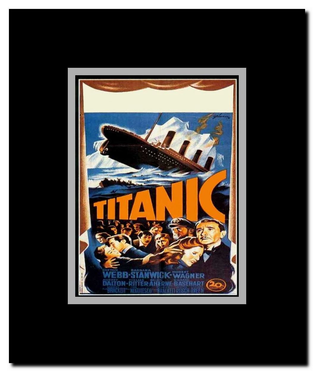 Titanic Framed Movie Poster