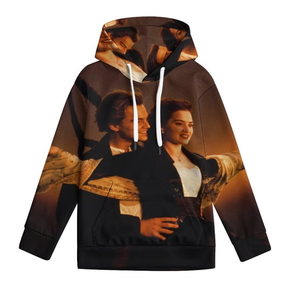 Titanic Hoodies for Boys Girls, Kids 3D Print Pullover Hooded With Pocket, Youth Novelty Long Sleeve Hooded, Fashion Sweatshirt, S-XL