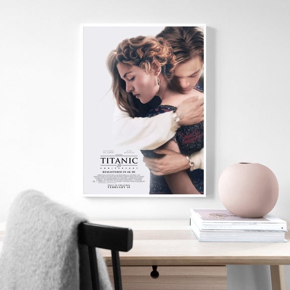 Titanic Movie 25th Anniversary Movie Film room decoration Home Decoration, Unframed Poster