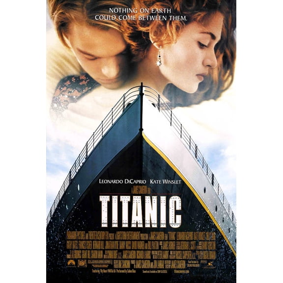 Titanic Movie Poster Metal Print 12In x 16In 12x16 Multi-Color Square Adults Best Posters