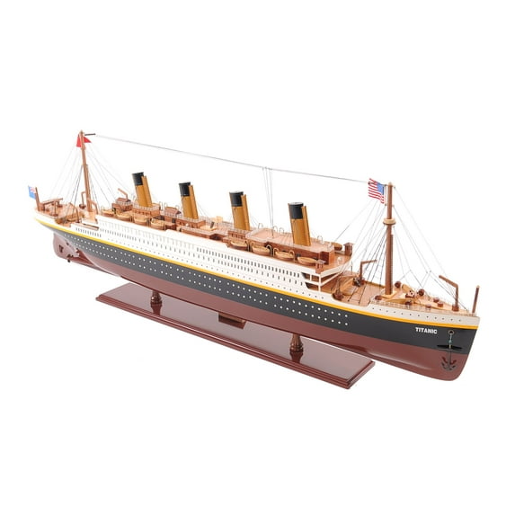 Titanic Painted Large Model Display