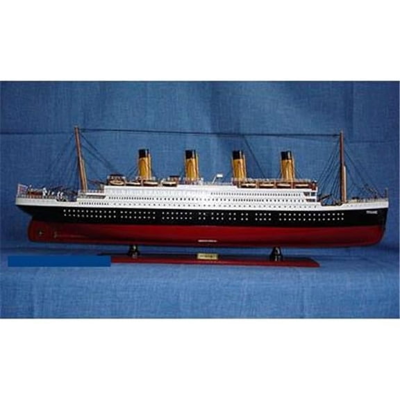 Titanic Painted S Model Boat