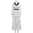thumbnail image 1 of Titanic Rose Dress Rose Dewitt Bukater Purple Stripes Dress Outfuit for Women, 1 of 6