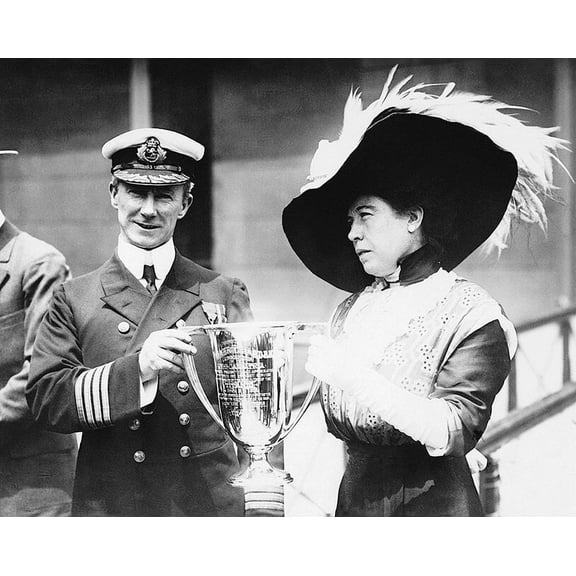 Titanic Survivor Unsinkable Molly Brown - 20x30 Inch Glossy Laminated Aviation Poster - Stunning Detail and Bold Colors