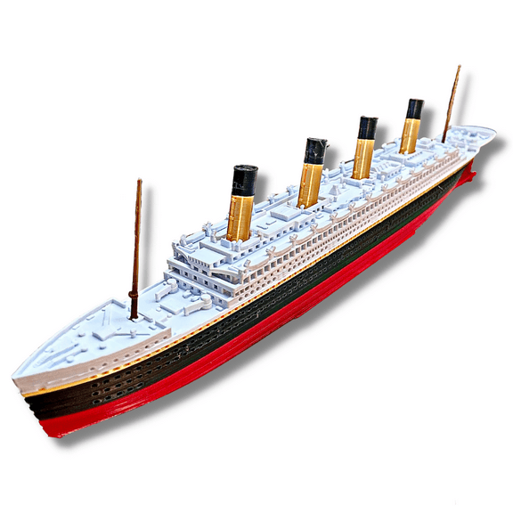 TitanicToyCo RMS Olympic Model Ship 1 Foot In Length, Fully Assembled, Titanic Toys For Kids, Titanic Ship, Titanic Cake Topper, Titanic Figurine, Titanic Boat, Britannic, Titanic Memorabilia