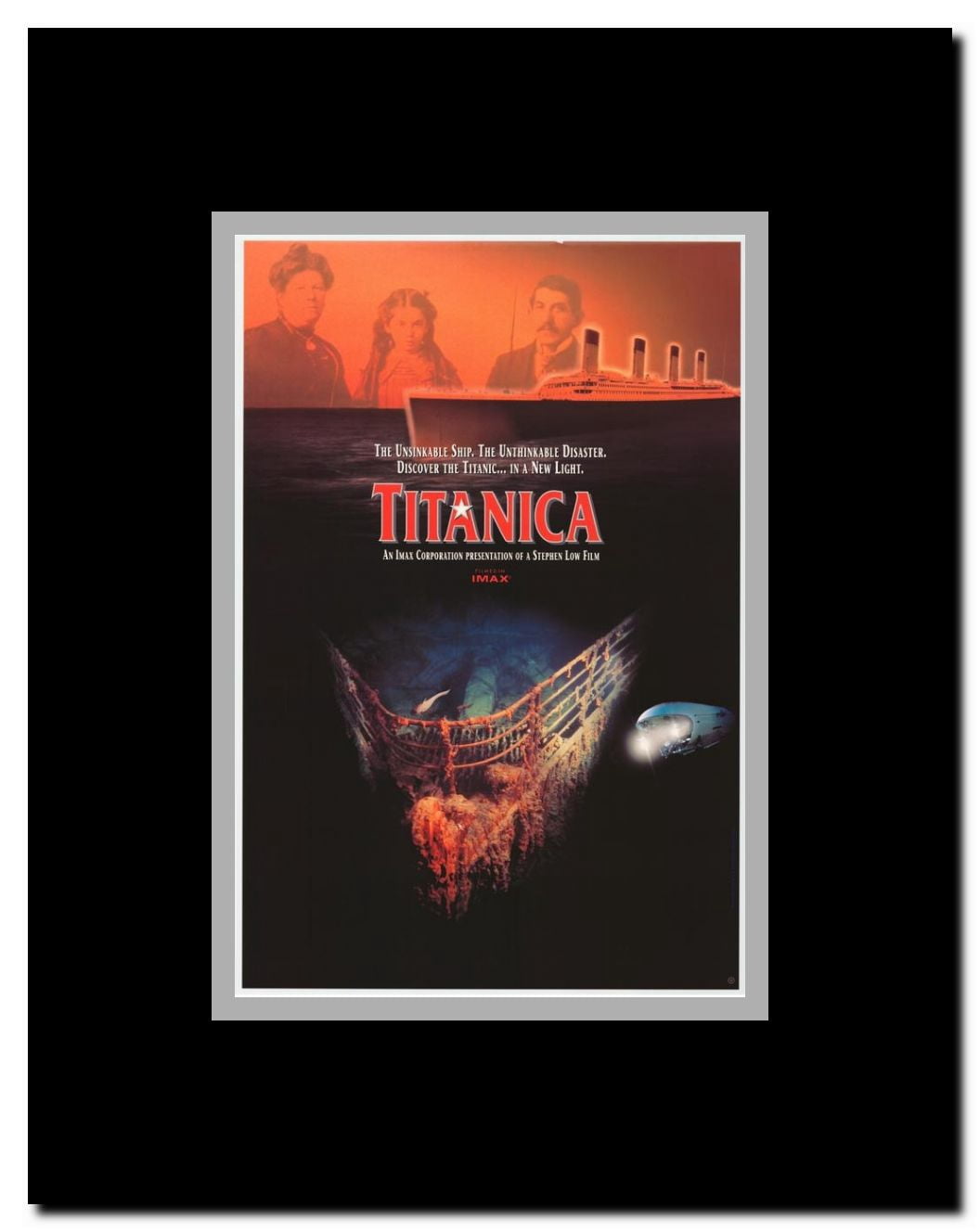 Titanica (IMAX) Framed Movie Poster