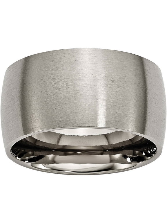 Titanium 12mm Brushed Band