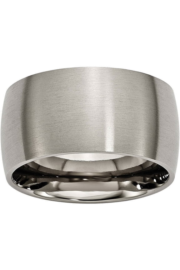 Titanium 12mm Brushed Band