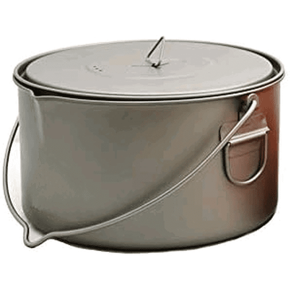 Titanium 2000ml Pot with Bail Handle$$Sport & Recreation Other