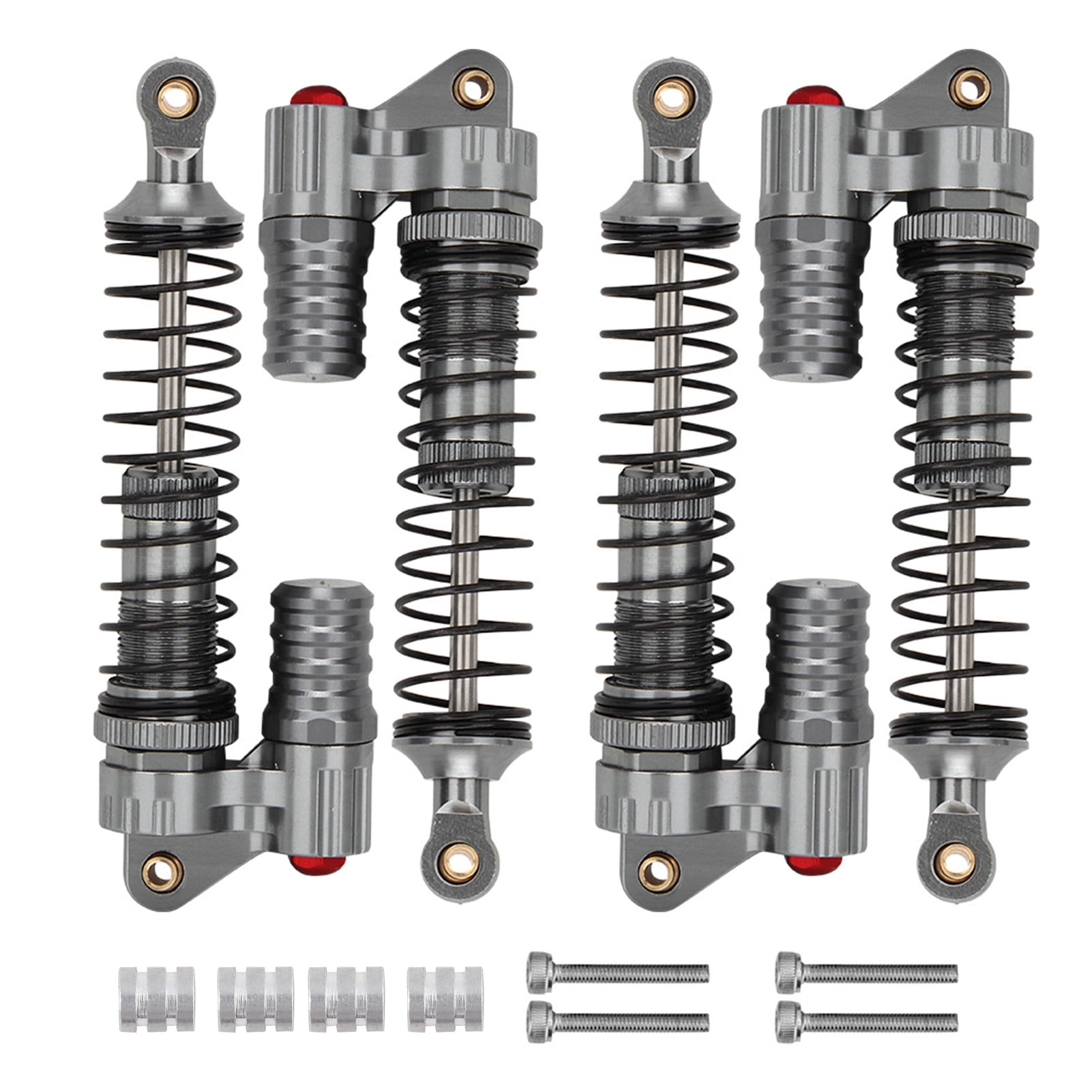 Titanium 4Piece 100mm Shocks Struts Damper Springs Set for Bike Trial