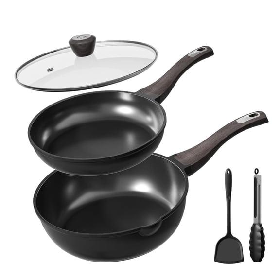 Titanium 5Pcs Nonstick Cookware Set for RV Kitchen