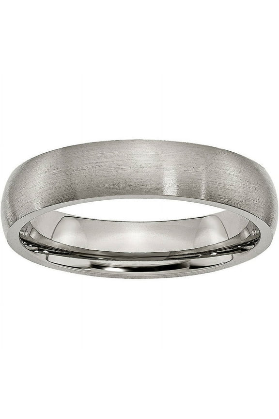 Titanium 5mm Brushed Band