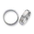 thumbnail image 1 of Titanium 6mm Brushed Wedding Ring Band Size 8, 1 of 6