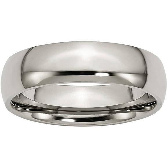 Titanium 6mm Polished Band