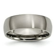 thumbnail image 1 of Titanium 7mm Brushed Band Ring - Size 11, 1 of 2