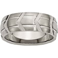 thumbnail image 1 of Titanium 8mm Brushed and Polished Band, 1 of 10