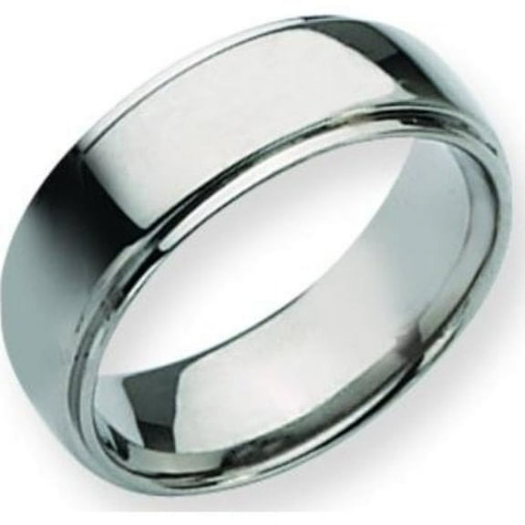 Titanium 8mm Mens Wedding Ring Band Jewelry Size 10