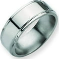 thumbnail image 1 of Titanium 8mm Mens Wedding Ring Band Jewelry Size 13, 1 of 6