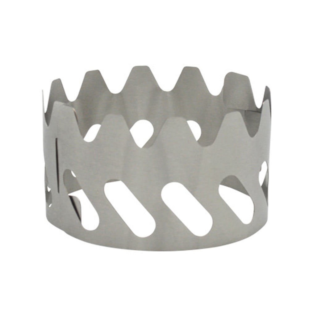 Titanium Alcohol Stove Rack Windscreen Ultralight Camping Windshield