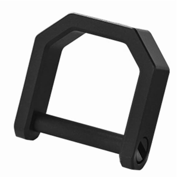 Titanium Alloy Buckle Keychain Multi-Tool  Car Buckle Outdoor Gear Flat & D Shape Design Horseshoe Buckle M