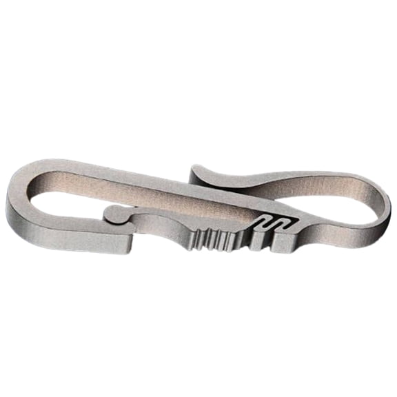 Titanium Alloy Carabiner Keys Clip Keychain Fast Hang Keys Holder Buckle