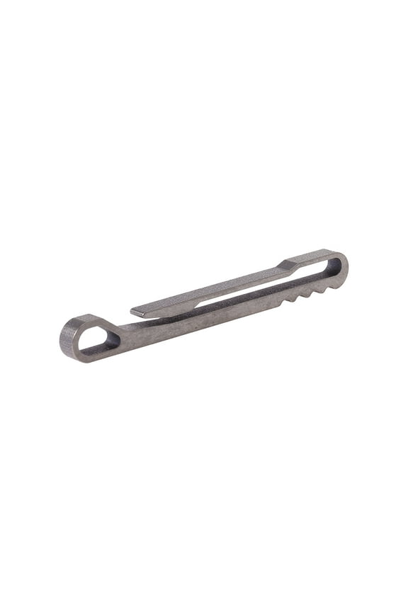 Titanium Alloy Key Ring Belt Clip Quick Draw Keychain Buckle Cork Bottle Opener