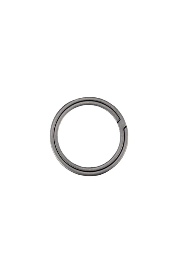Titanium Alloy Key Rings Durable Elastic Metal Multi-purpose Ring Frosted Keychain Accessories