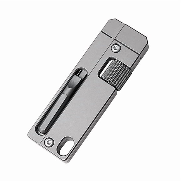 Titanium Alloy Mini Adjustable Spanner Wrench, Multitool Portable Repair Tool for Outdoor Use,Multifunctional